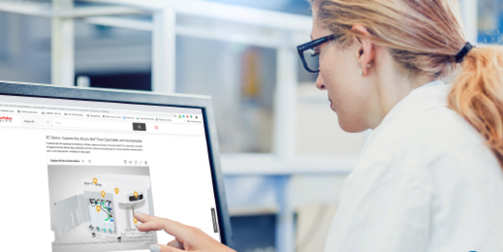 Thermo Fisher Scientific 3D Product Tours and Configurators