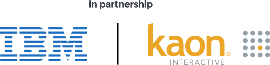 IBM and Kaon Interactive in partnership