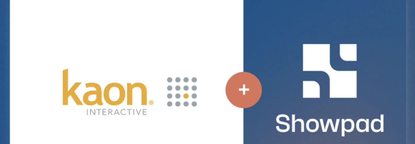 Kaon Interactive and Showpad Partner to Close the Revenue Effectiveness Gap with Interactive Buyer Engagement Enterprise buying committees no longer rely on static PDFs and presentations — yet many sales enablement stacks still do.