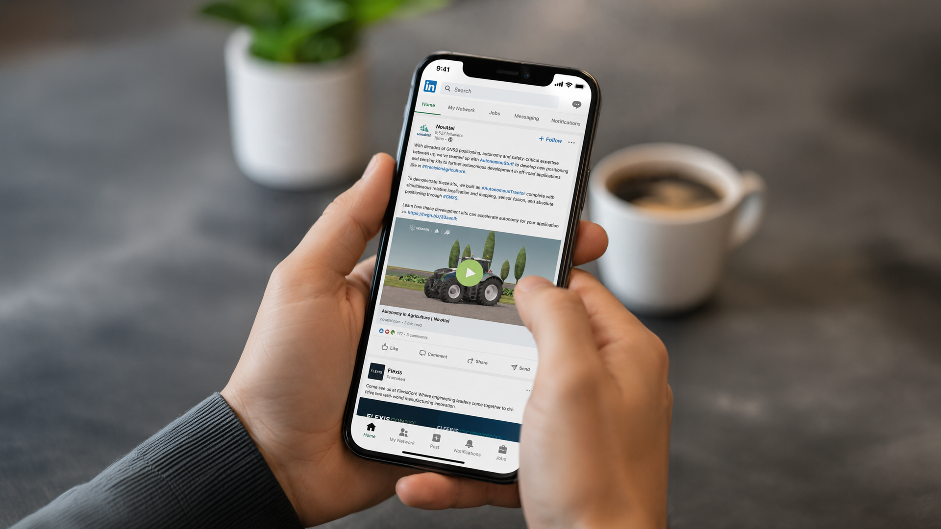 Email and social media marketing channels connecting B2B buyers to interactive digital product experiences.